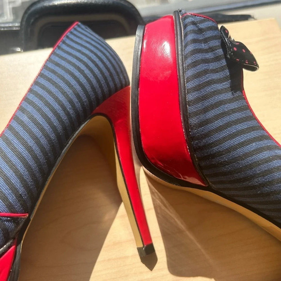 Iron Fist (Dolls Kill) great con size  9 9.5 (40) Euro nautical/sailor platforms - Picture 2 of 10